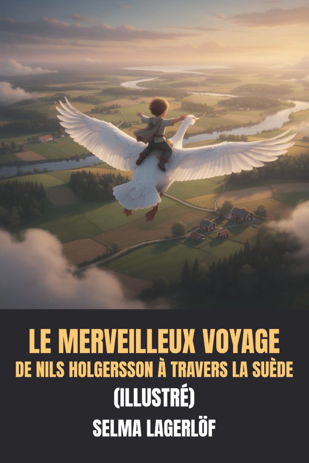 Le Merveilleux Voyage de Nils Holgersson à travers la Suède (Illustré)