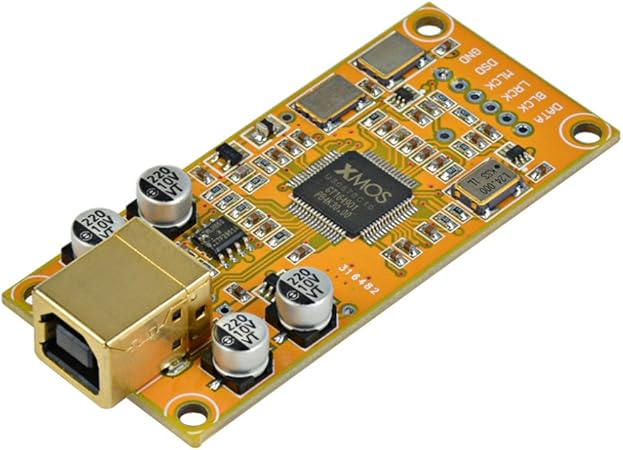 Amazon Co Jp Xmos Xu208ドーターカードデコードボードサポート32bit 384k Es9018デコード対応amanero Usb Iisデジタルインターフェイス Decode Board 家電 カメラ