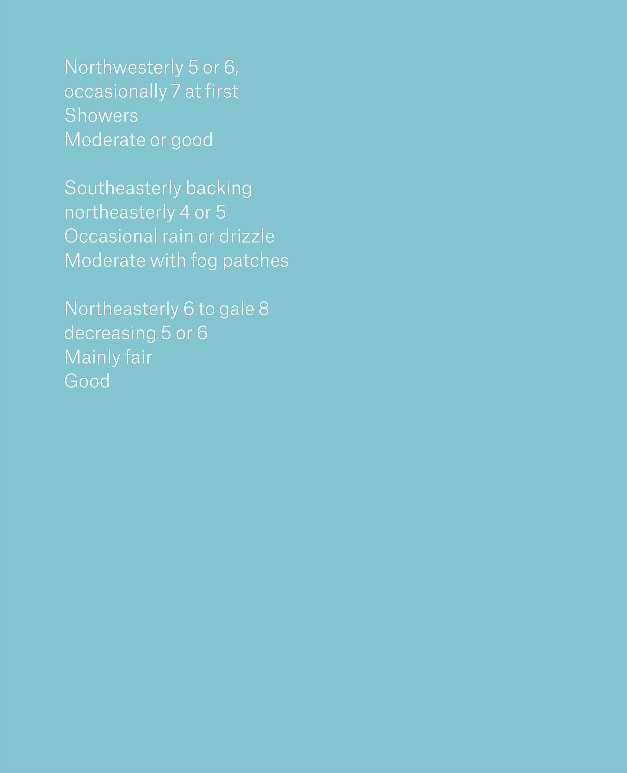 The Shipping Forecast by Mark Power (Hardback Book)