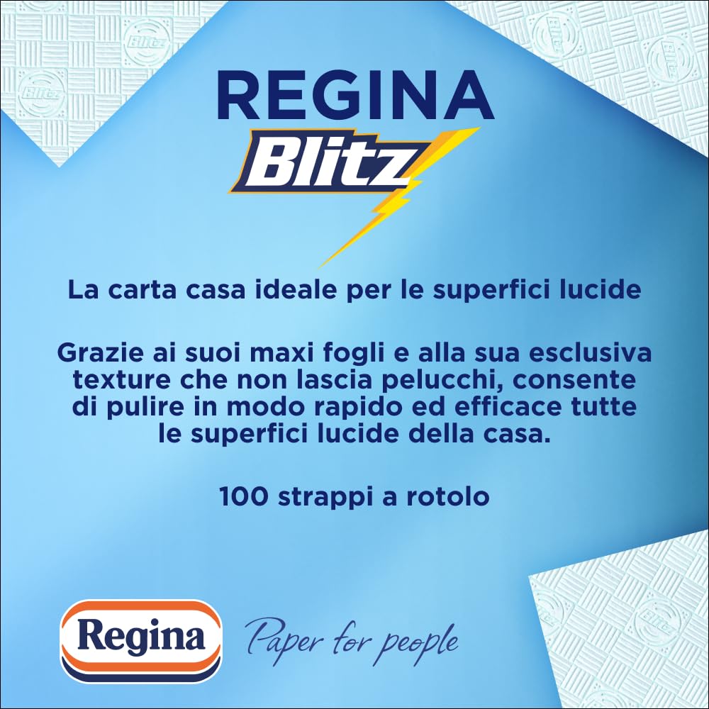 Regina Blitz, Papier Maison 15 Rouleaux