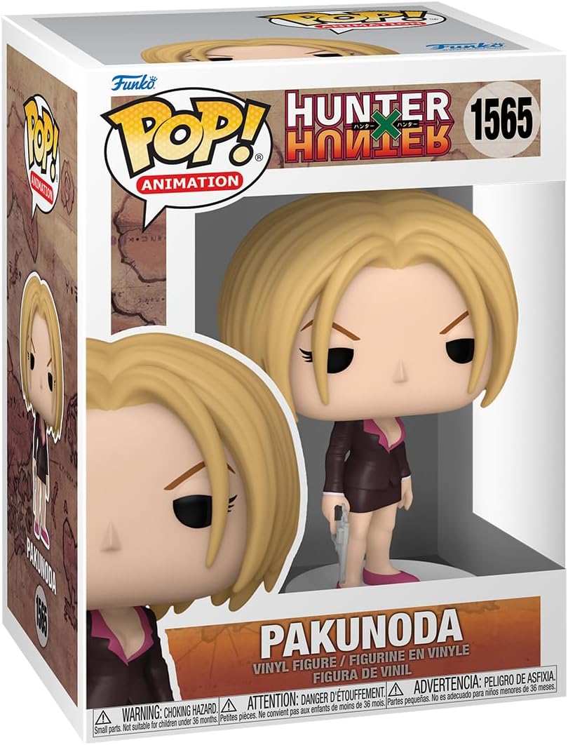 Funko Pop! Animation: Hunter X Hunter - Pakunoda - Hunter X Hunter (HXH) - Collectable Vinyl Figure - Gift Idea - Official Merchandise - Toys for Kids & Adults - Anime Fans