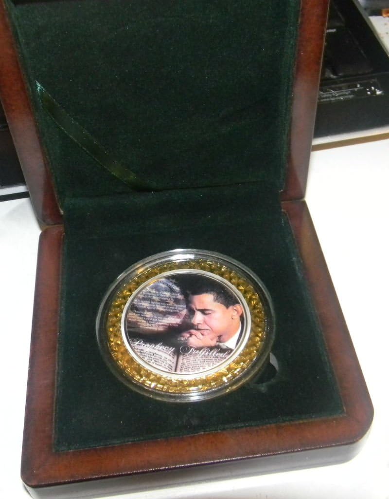 Obama PRESIDENTIAL SOVENIERS commemorative Coin PROPHECY FULFILLED --- (Serious Collector Series) - COMES IN COLLECTORS GIFT BOX