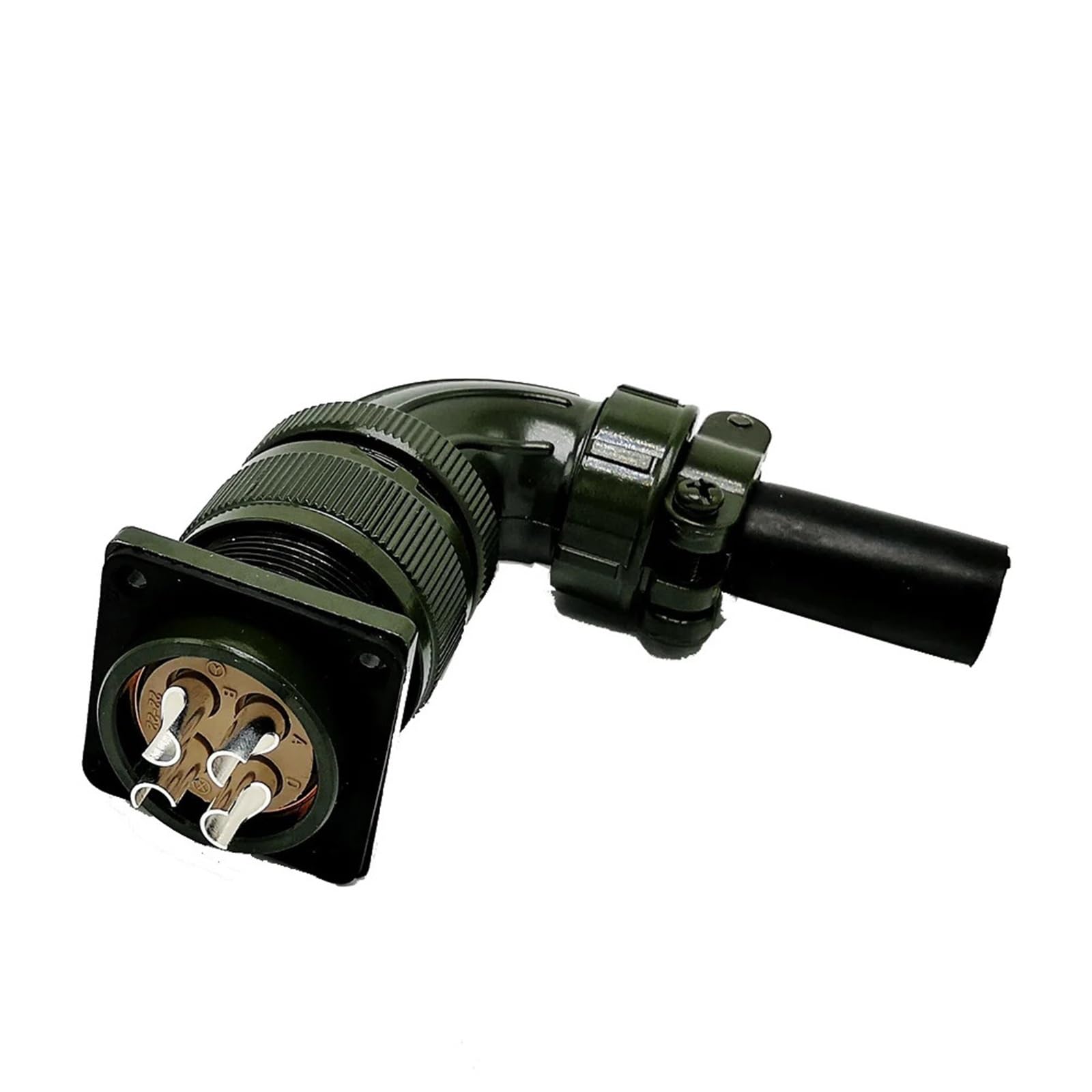 Conector de servomotor en ángulo recto para optimizar espacio en paneles 6