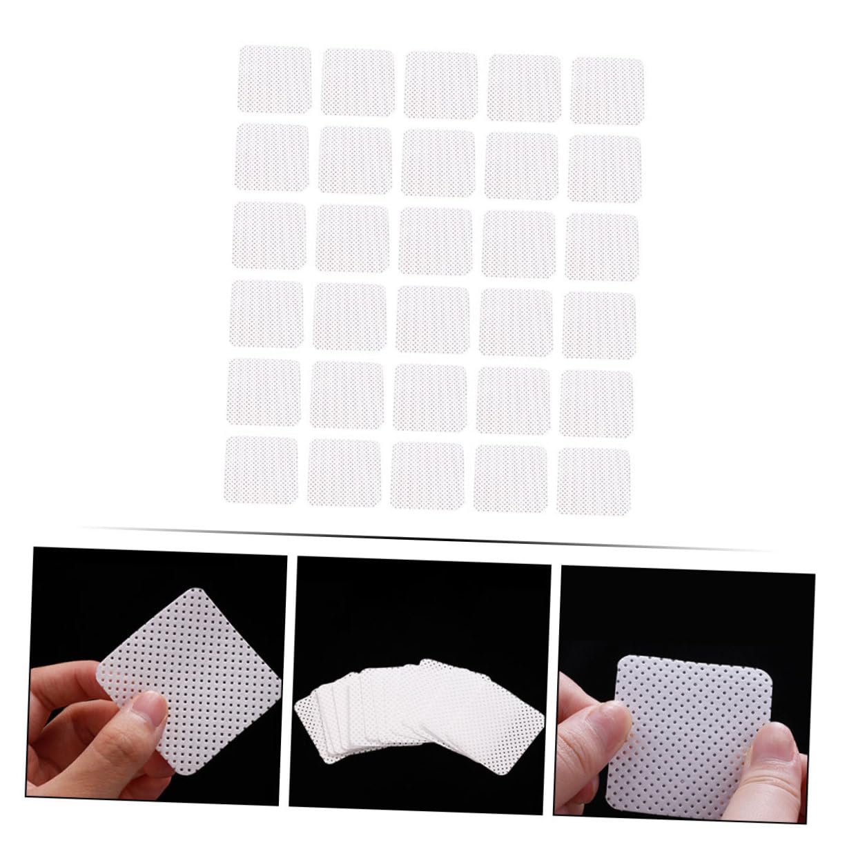 Healeved Nail Polish Remover Pads 540 Sheets Glue Bottle Accessory for Makeup Removal
