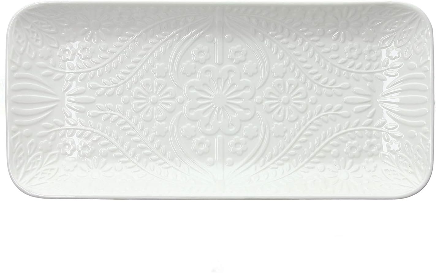Il numero 1 del risparmio-MA MAISON SET 4 CIOTOLINE CON VASSOIO COLORE ROSSO E BIANCO DIMENSIONI 40X9X4H CM