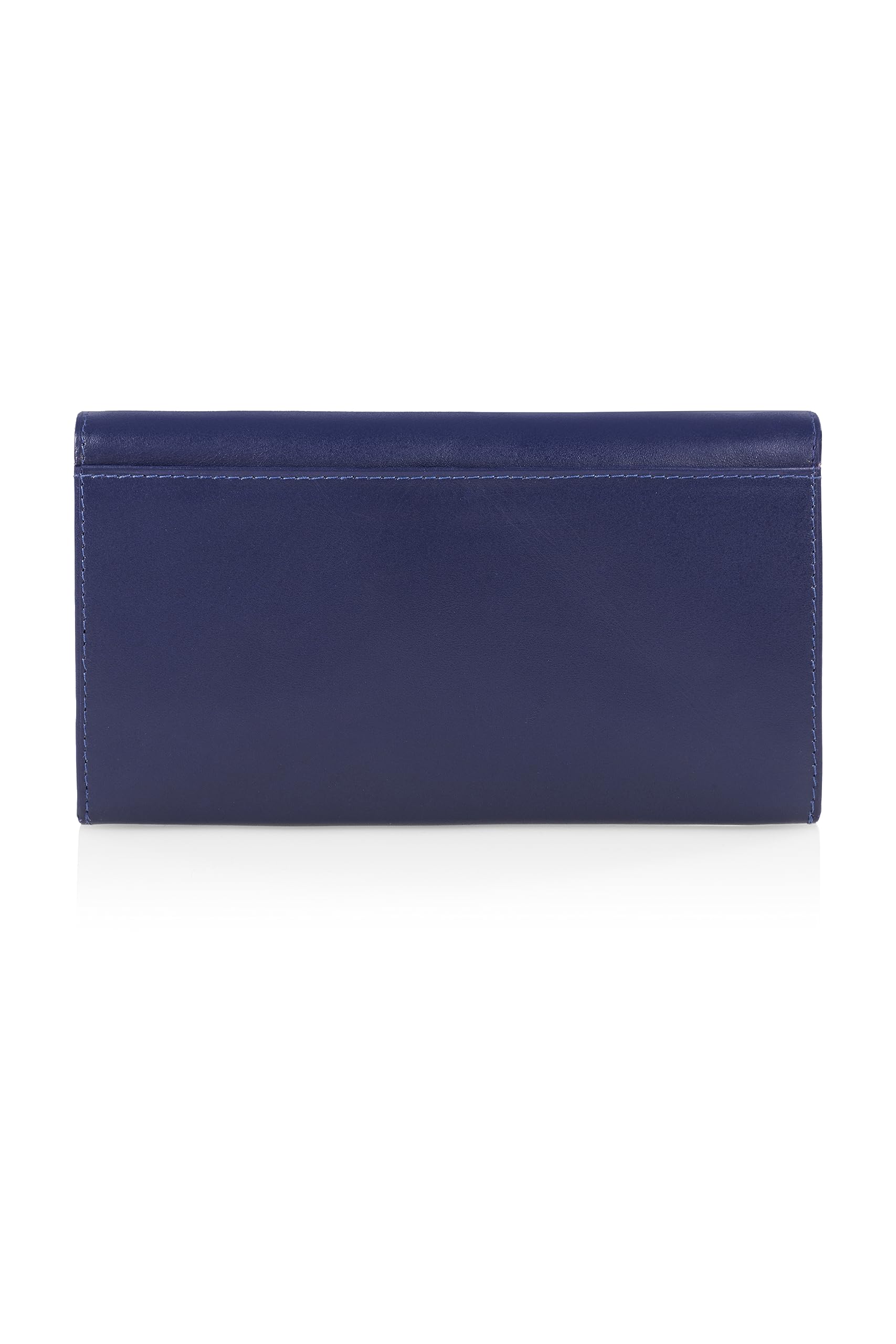 Karlowsky Kellnerbörse (Geldbörse) 18,2 x 10 cm Leder blau