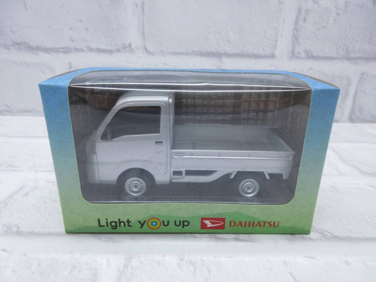 Amazon | ミニカー ダイハツ ハイゼットトラック シルバー プルバック
