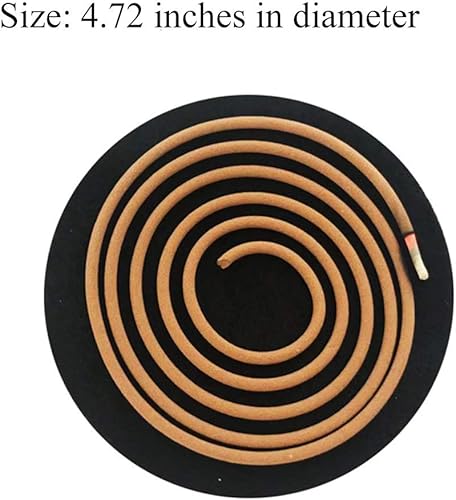 Miniatura 10 de 5 unids quemador de incienso 3.937 in negro ceniza colector almohadilla ignífuga almohadilla de algodón de alta temperatura quemador de incienso