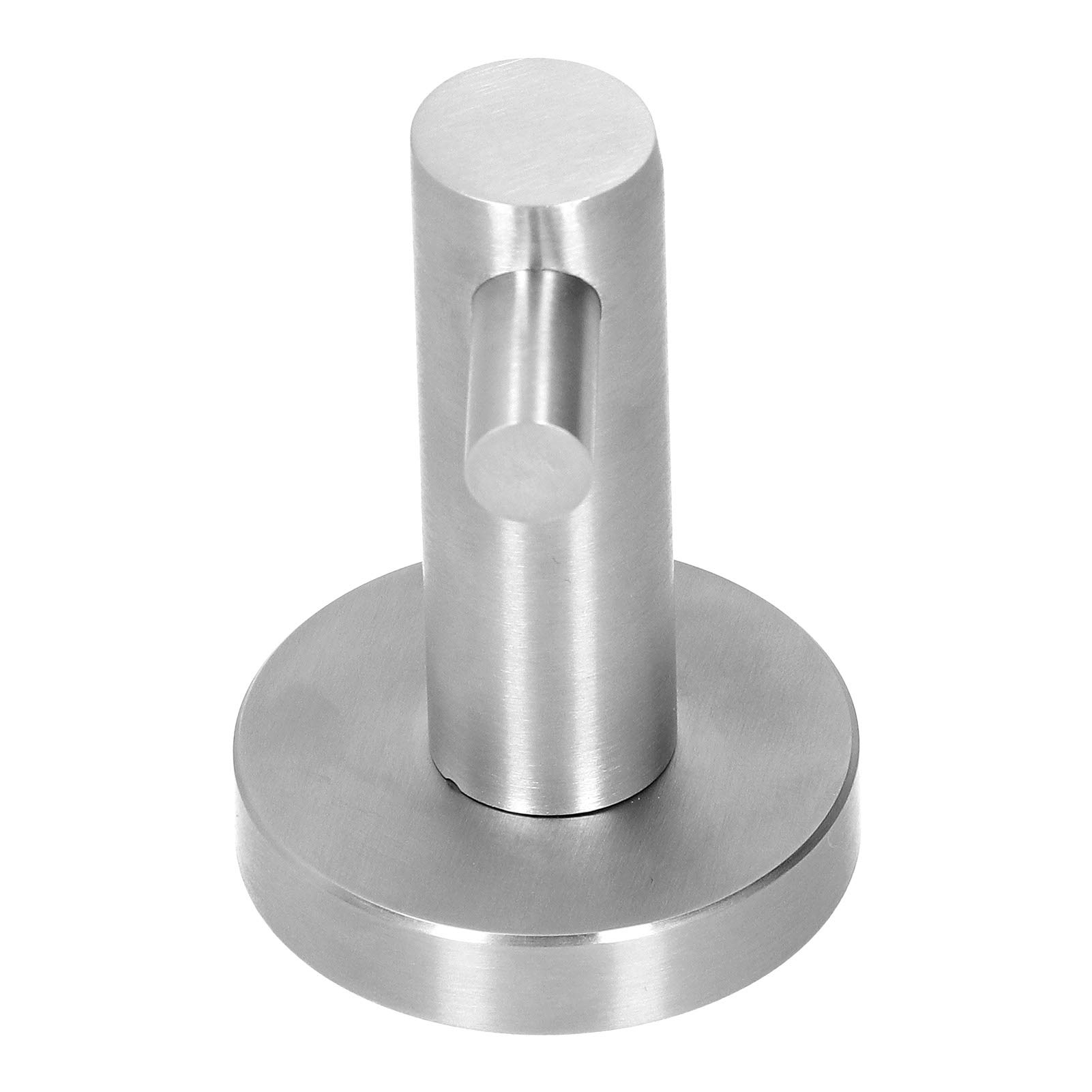 Gancho de Toalla Duradero de Acero Inoxidable para Colgar en la Pared para Cocina, Baño, Dormitorio, Fácil de Instalar para Llaves, Sombreros, Cepillos, Toallas, 5x7 Cm, Se Adapta Al Baño,