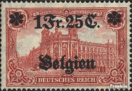 Prophila Collection Tedesco. Country Post in Belgio 8 1914 Germania (Francobolli per i Collezionisti)