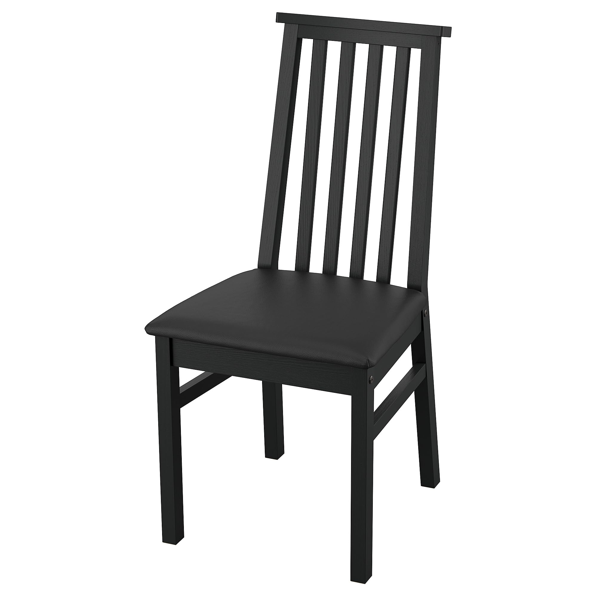 Chaise ÅLHULT ProTuning noir Bomstad, meuble de bureau sobre pour intérieur moderne