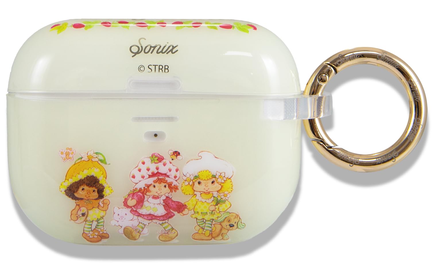 SonixCase for AirPods Pro (1st Gen) - Hard Cover, Protective Case for Apple AirPods Pro Gen 1 | Strawberry Shortcake Berry Besties