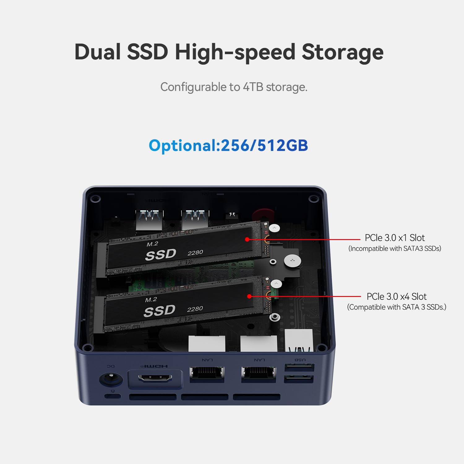 Amazon.com: Beelink MINI S13 Mini PC with N150 Processor, 16G DDR4