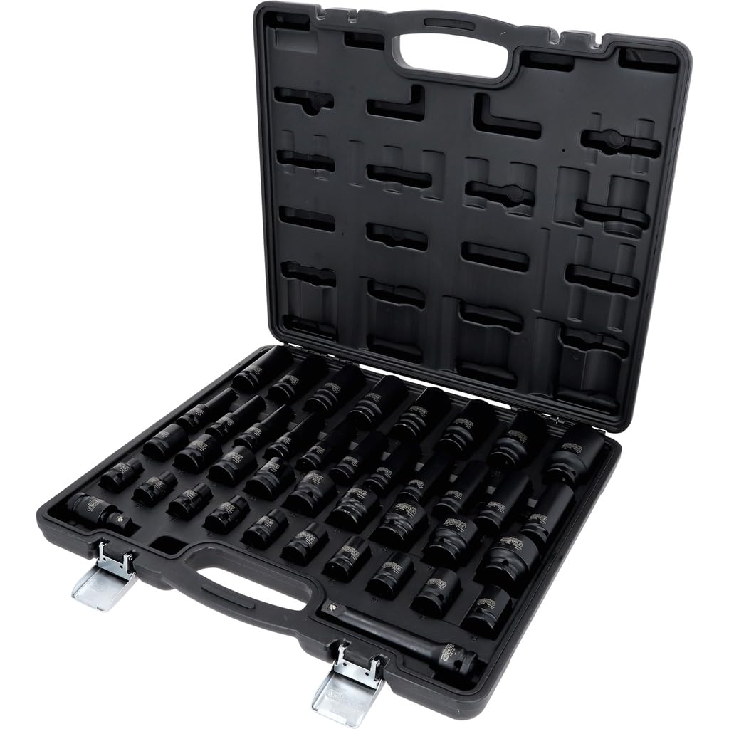 KS Tools 515.0065 1/2" Sechskant-Kraft-Stecknuss-Satz, 40-tlg
