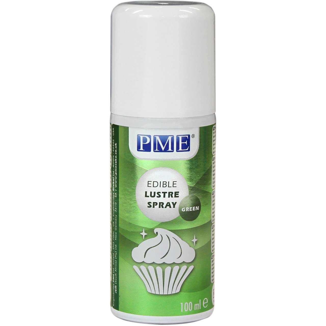 PME Edible Lustre Spray Green 100 ml