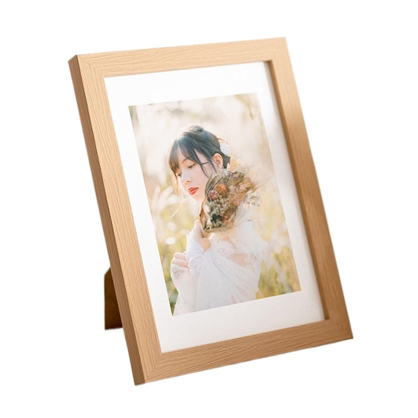 DAJGRHE Photo Frame Wooden Picture Frame For Walls 10X15 15X20 20X25 A4 Vintage Photo Stand For Pictures Decor(Wood Frame,20X25cm 10inch)