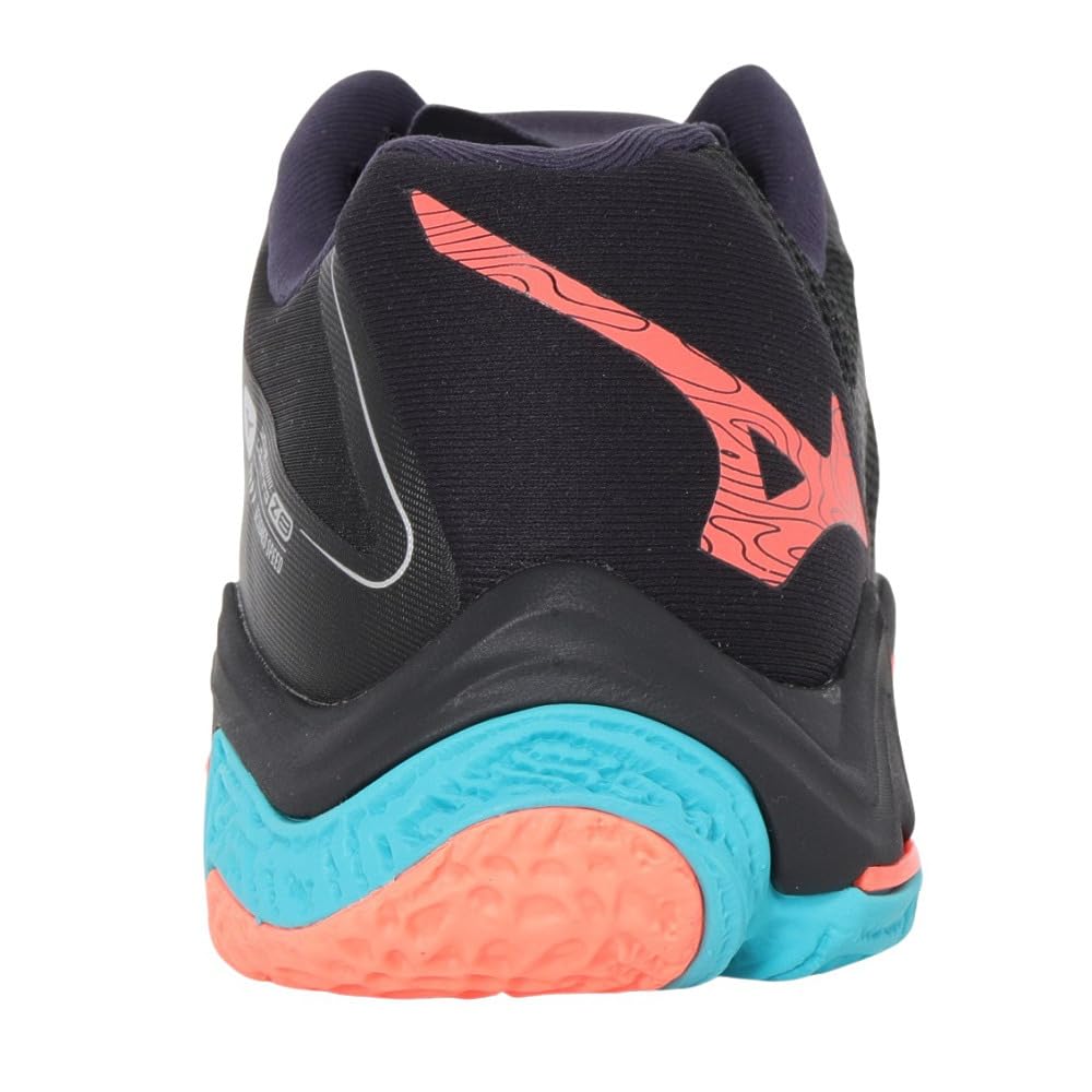 Amazon.co.jp: MIZUNO WAVE LIGHTNING Z8 ブラック×オレンジ
