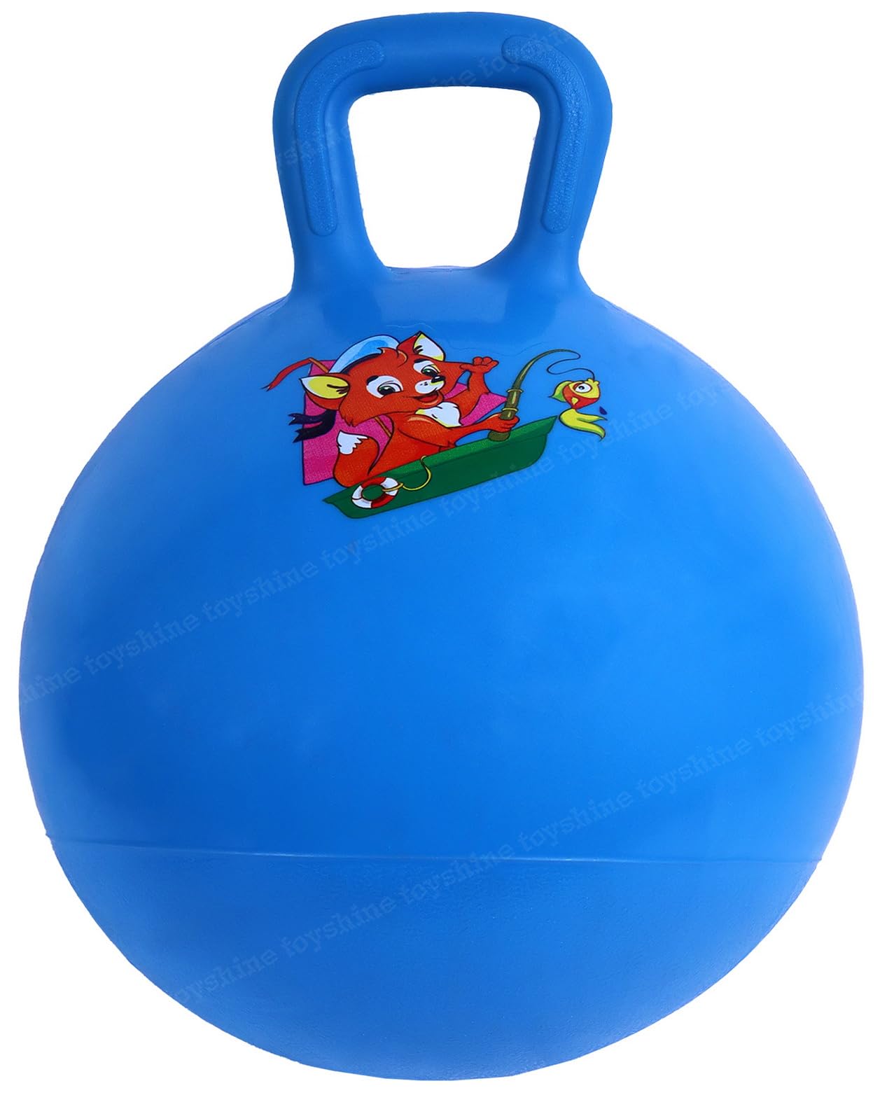 Toyshine Hopper Ball 45cm for Kids Ages: 3-6 Inflatable Hopping Balls Jumping Therapy Ball Toys Sit and Bounce Ball with Handle - RED (B09BZH9ZN5) Amazon Price History, Amazon Price Tracker