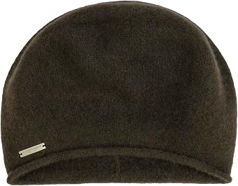 Seeberger Lasuna Cashmere Beret Women Dark Brown One Size