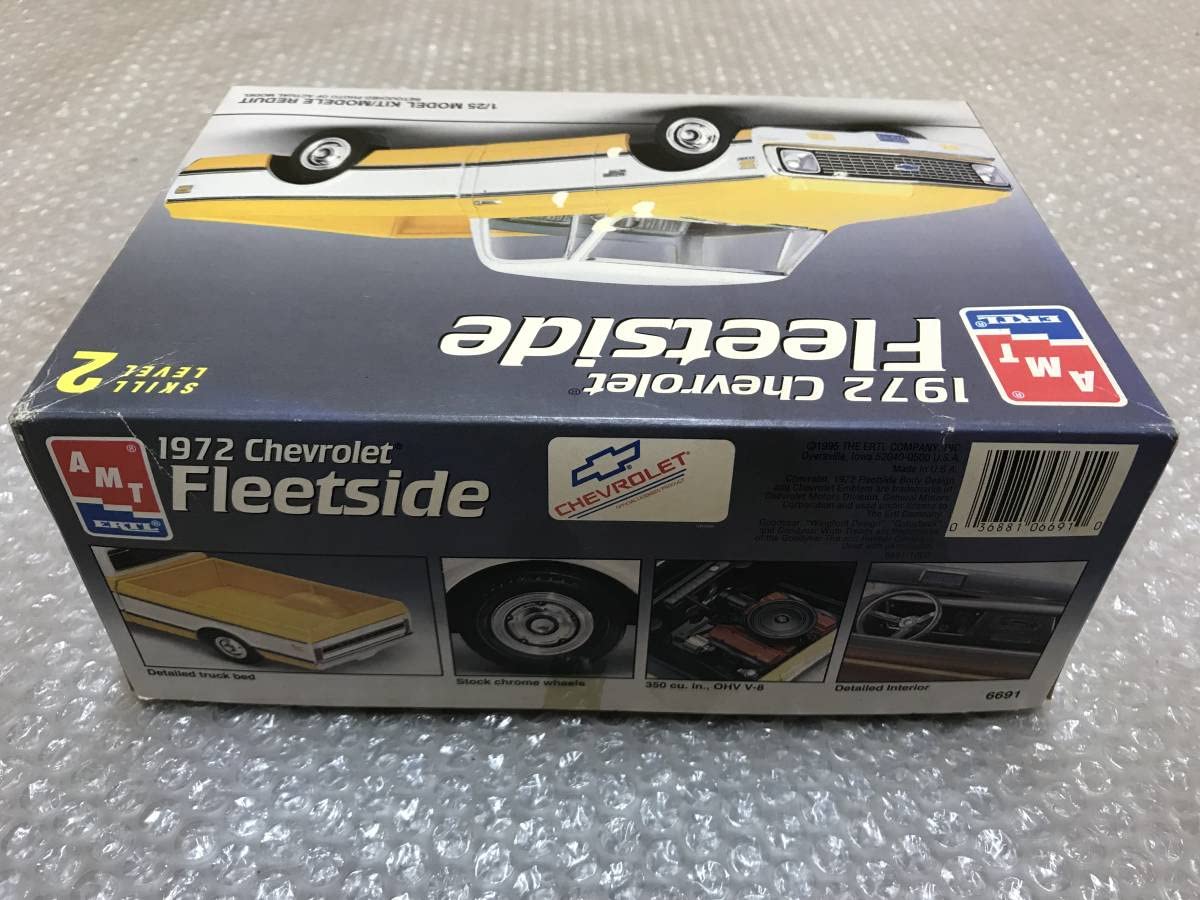 Amazon.co.jp: AMT 1/25 C-10 FLEETSIDE 1972 C10 トラック プラモデル