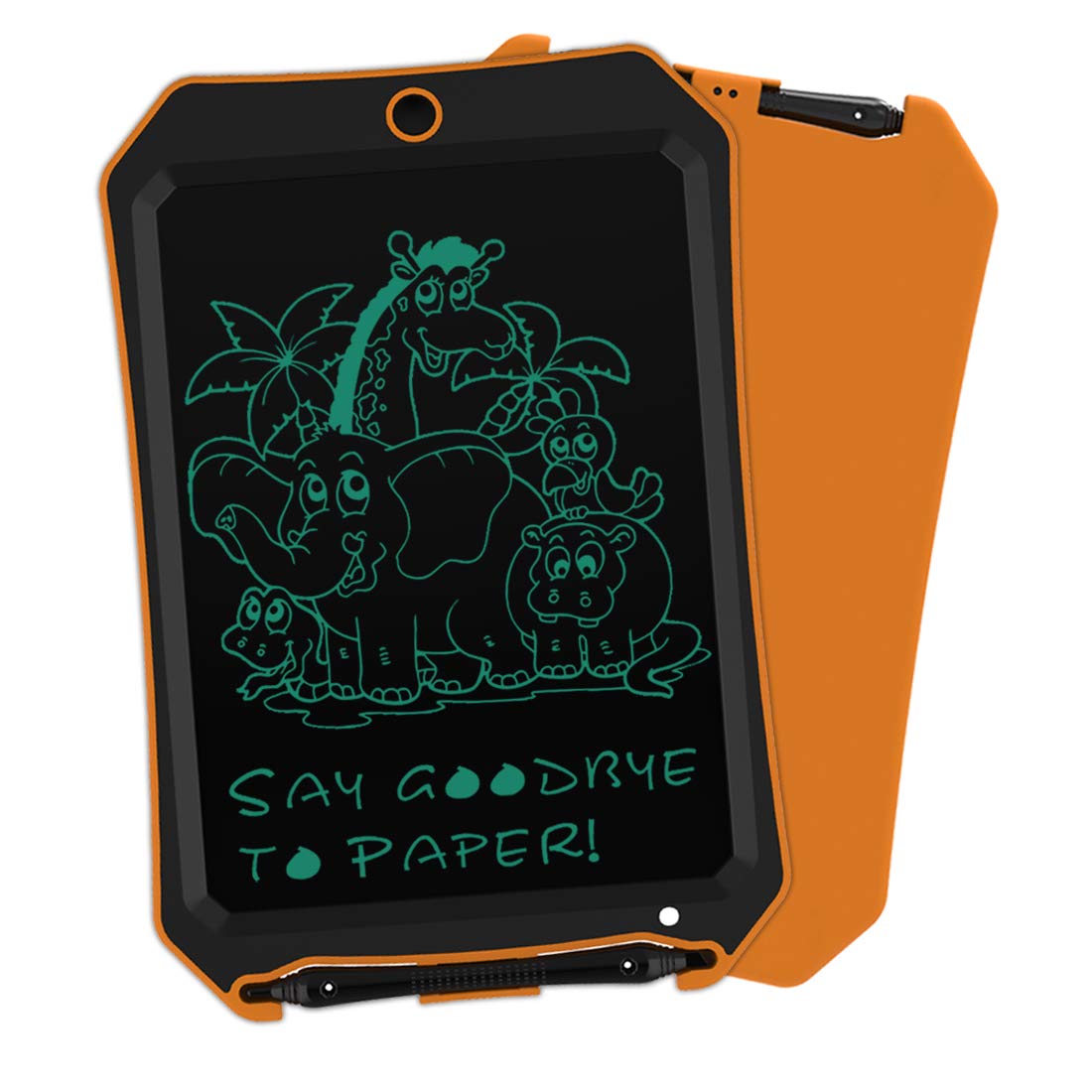 VNVDFLM LCD Electronic Writing Tablet Toys for 4-9 Years Old Boys, Teen Boy Girl Birthday Easter Presents, 8.5 Inch Handwriting Paper Drawing Board at Home& Outdoor(DS-Orange)