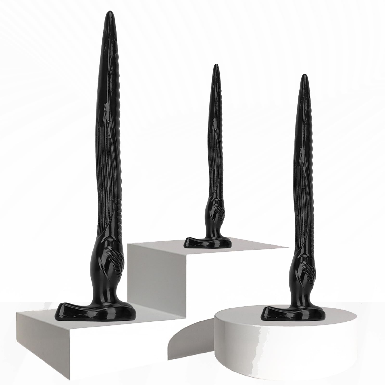 Super Long Anal Dildo Anal Plug Tentacle Dildo Anal Dilator Large Butt Plug Masturbation Erotic Sex Toys for Women Men(L)