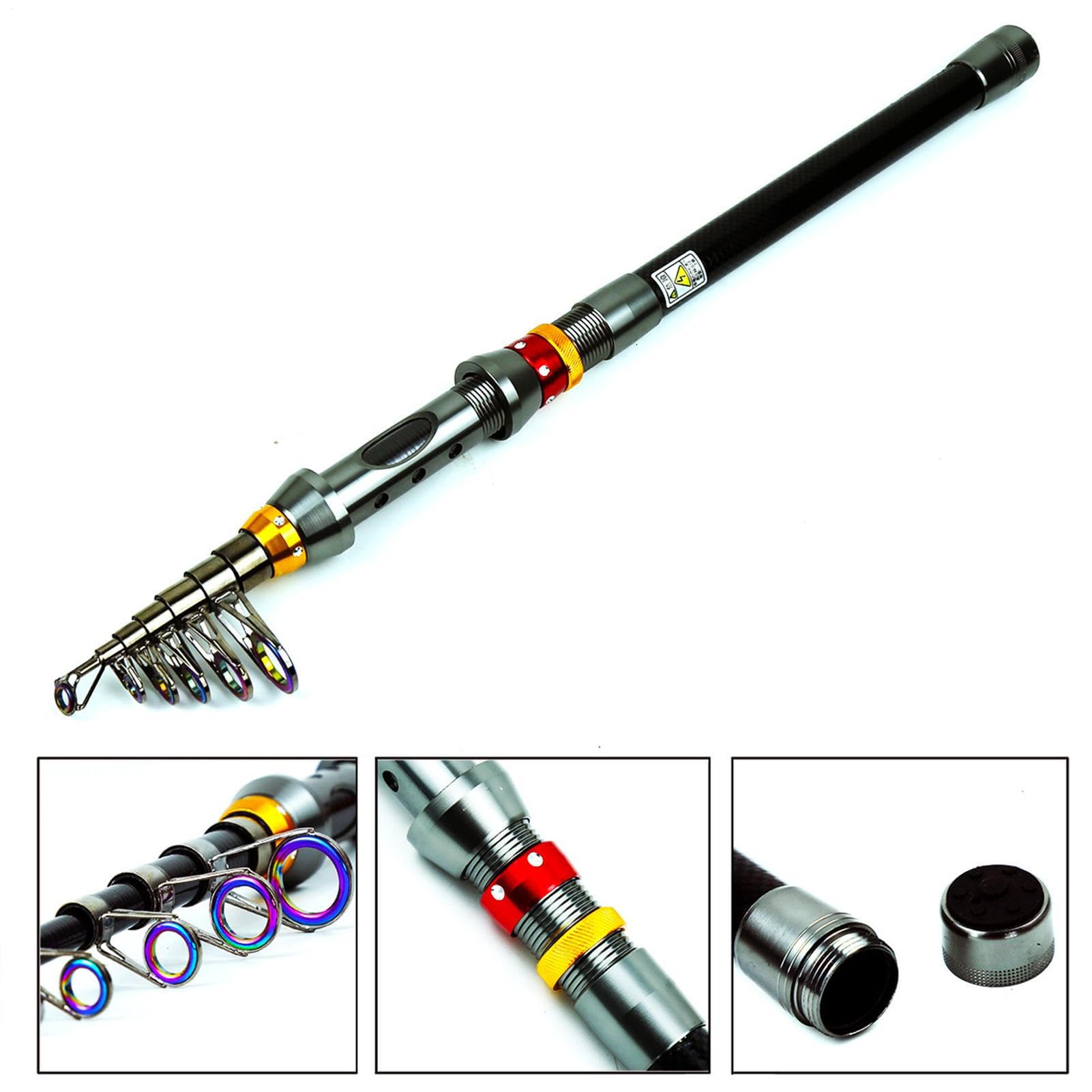 Combo Completa Di Canna Da Pesca Telescopica E Mulinello Set Bilanciato E | Canna Da Pesca E Mulinello Per Principianti Adulti Padre Marito Acqua Acqua Salata Viaggio All'aperto