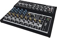 Vista 3 de Mackie Mix Series Mix12FX Mezclador compacto de 12 canales con efectos, color negro