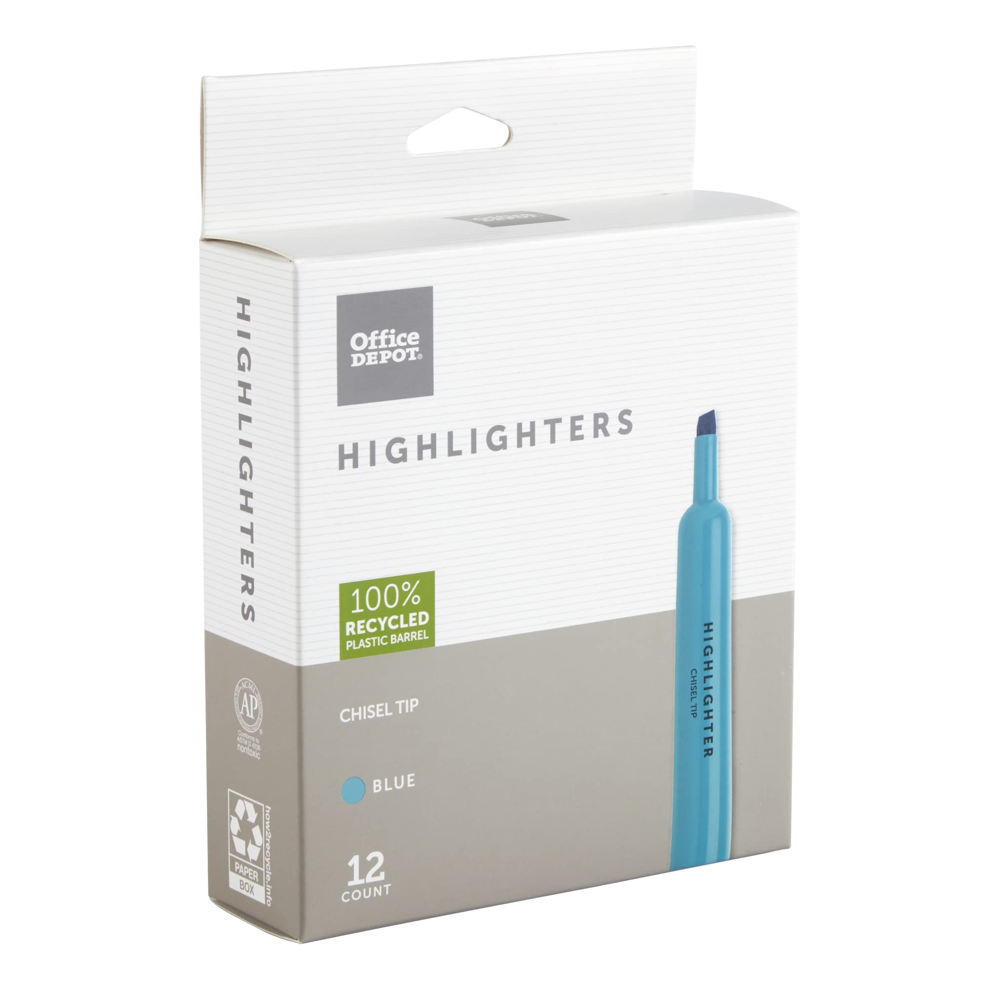 K❤︎ Amazon.com : EXTRIC Permanent Markers Chisel Tip, Black, 12