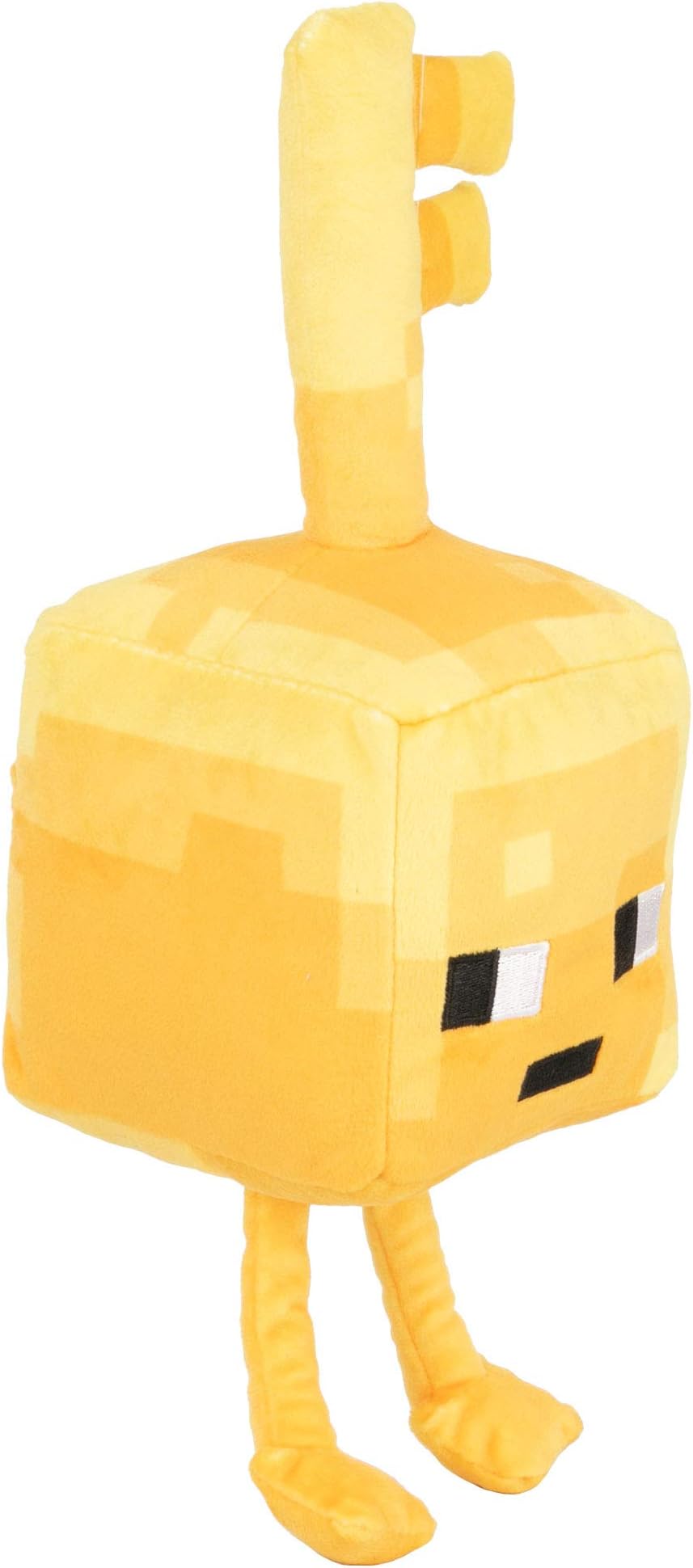 JINX Minecraft Dungeons Happy Explorer Gold Key Golem Plush Stuffed Toy, Gold, 7" Tall