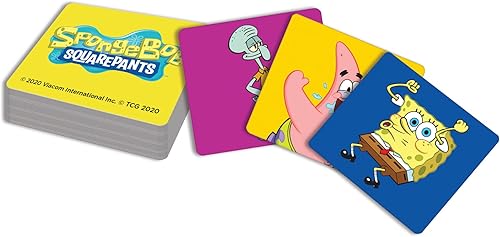 Miniatura 4 de TCG Toys Bob Esponja - Juego de cartas a juego de memoria - Con 72 piezas a todo color - Promueve y mejora la memoria y las habilidades de
