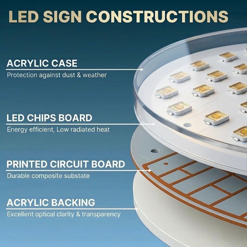EPL DELI White, LED 2G Blinking Sign, Eye-catching Sign, Super Bright, 10"x28", Remote Control & Business decor, Storefront display, Restaurant signage