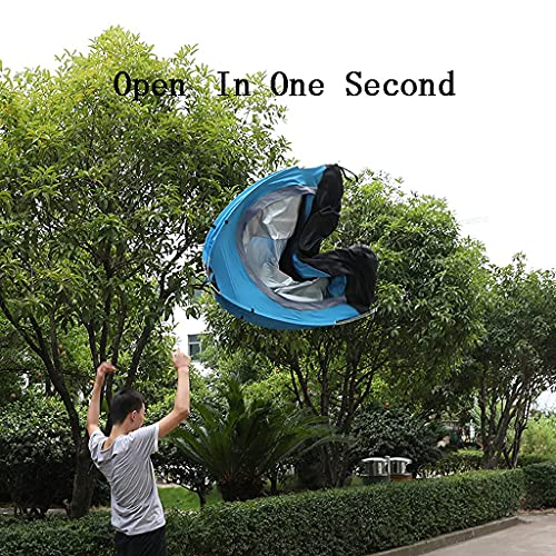 Tente automatique légère instantanée double avec dôme portable - 5