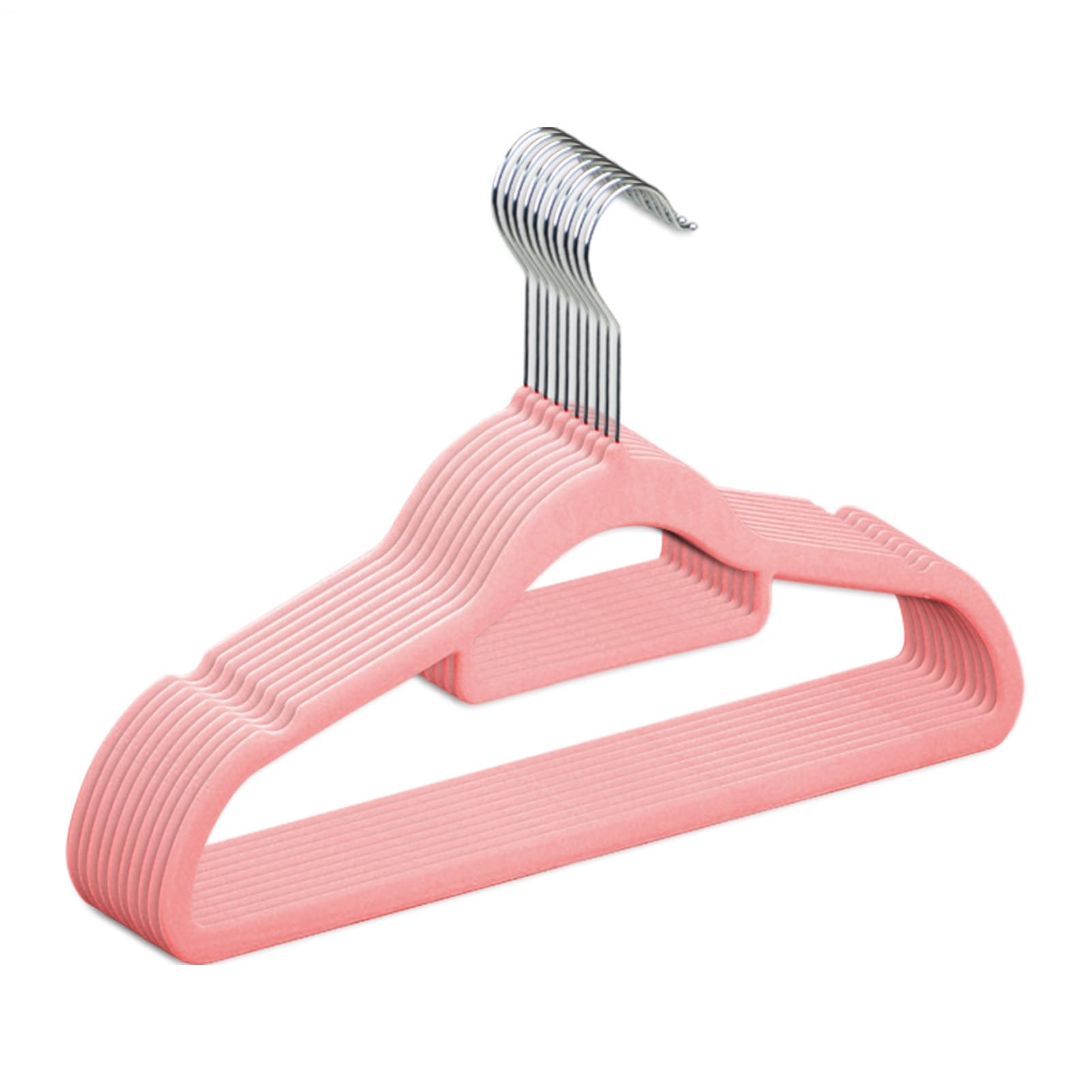 Perchas antideslizantes de terciopelo resistente para ropa pesada, giro que ahorra espacio, sin rastro, paquete de 10 unidades para armario, lavandería y habitación de estudiantes