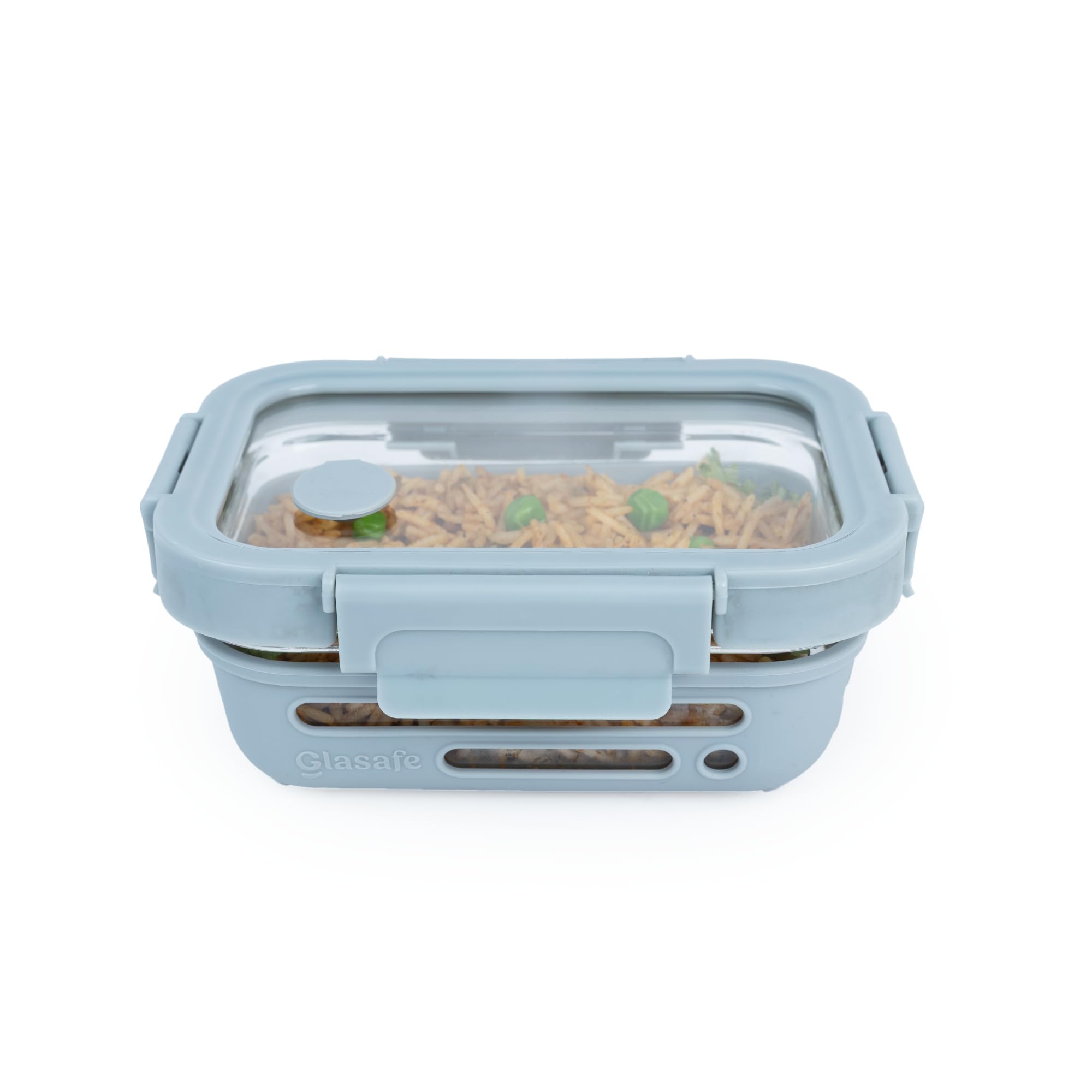 GLASAFE Glass Lunch Box - Leakproof & Microwave Safe -12