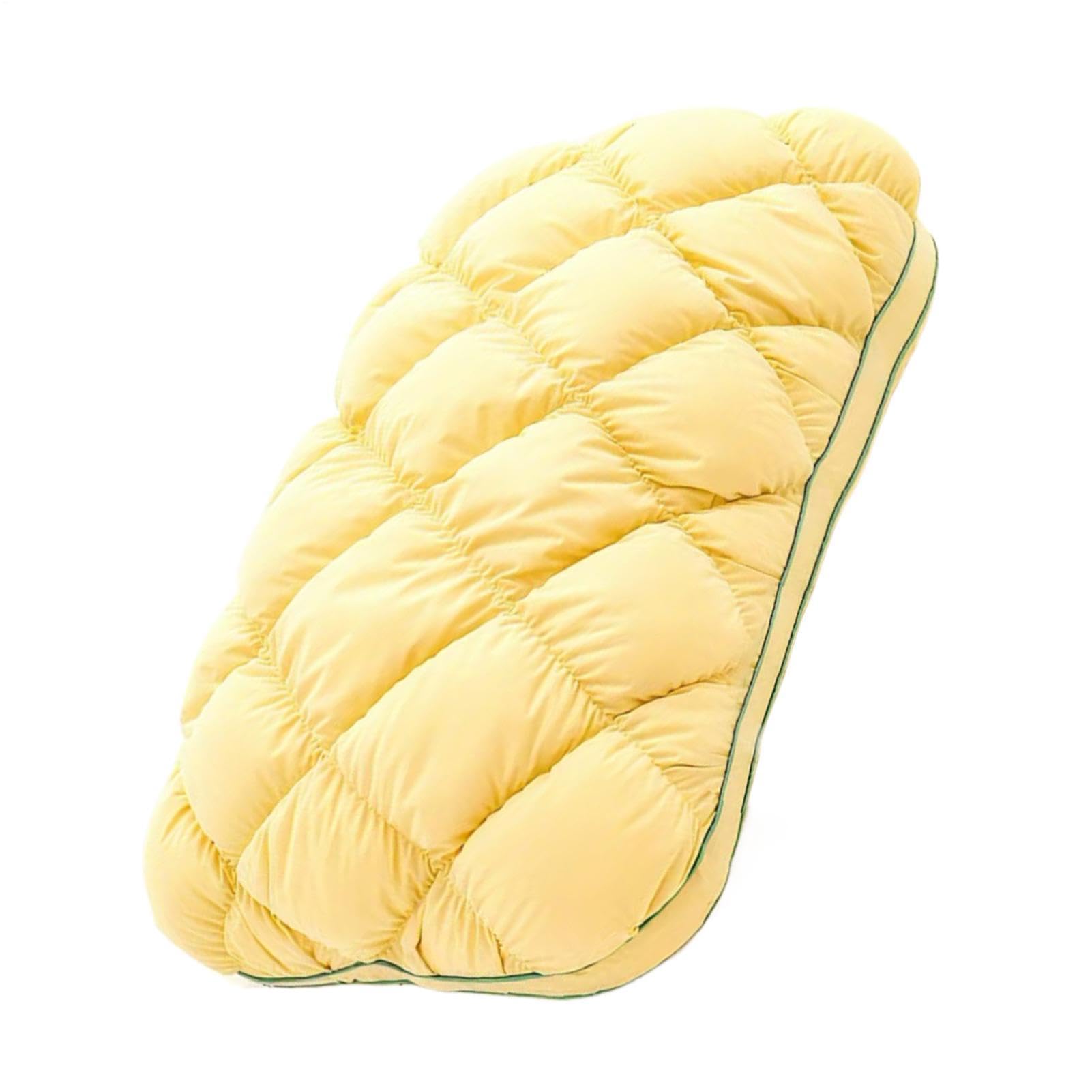 Oreiller pour Ceux qui Dorment sur le Côté : Fini le Mal de Cou avec ce Coussin Ananas Doux