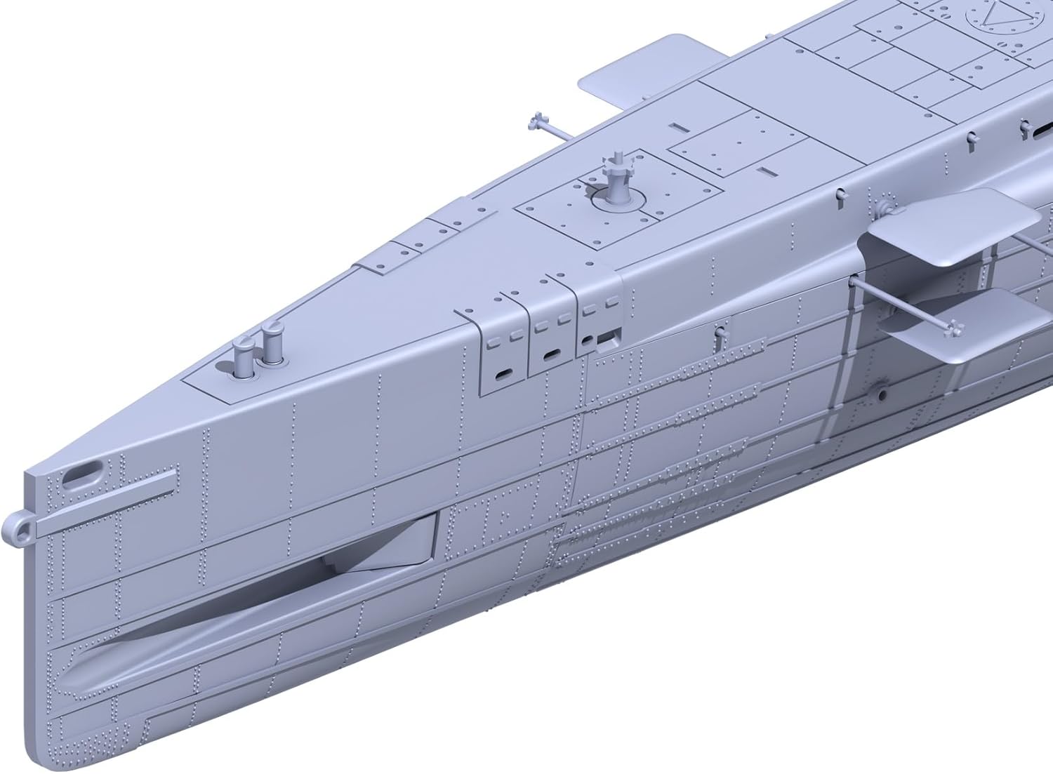 Das Werk 1/72 WWI German U-Boat SM U9 Plastic Model USCDW72001