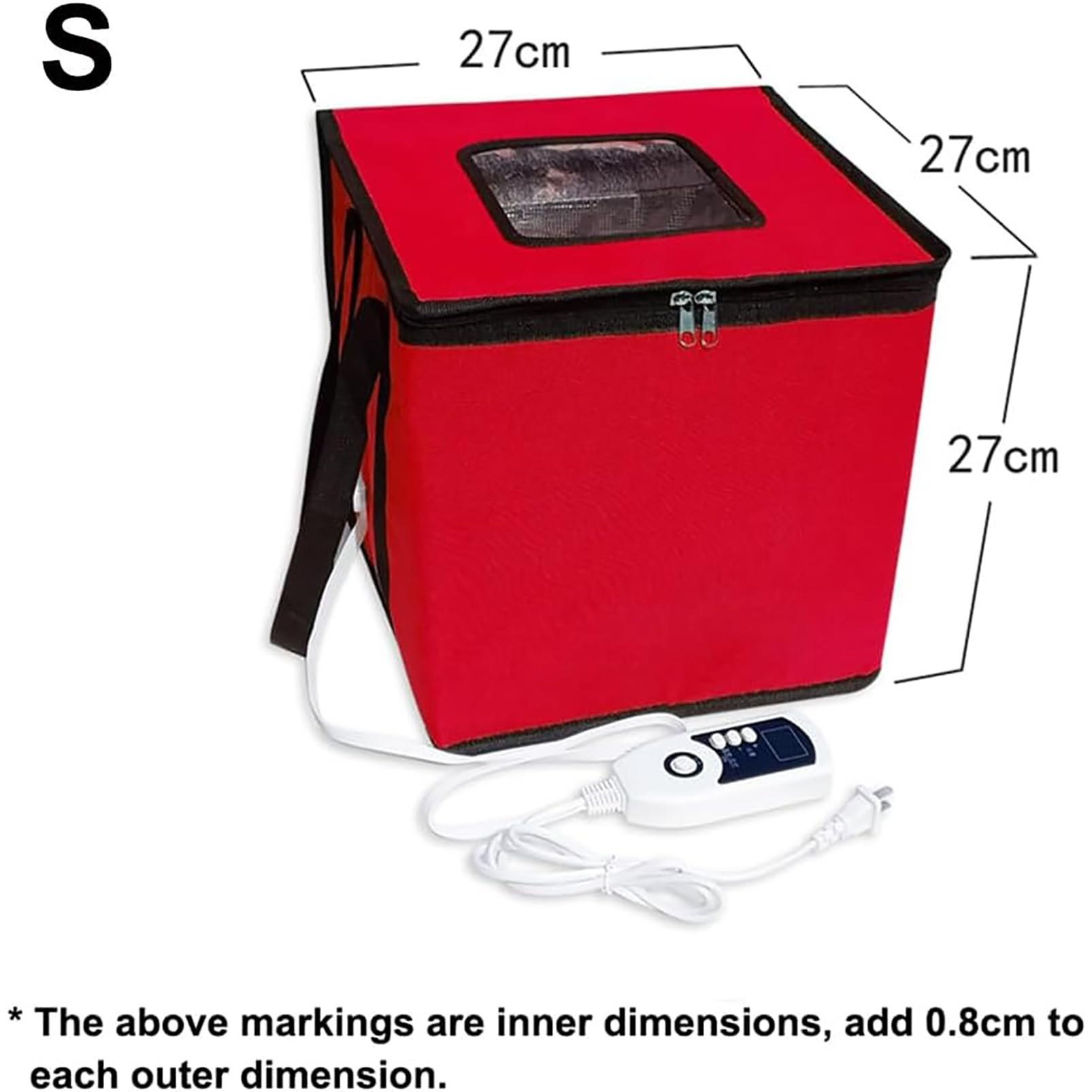 Teiggärbox mit Heizung, Gärbeutel, Brotherstellwerkzeuge
