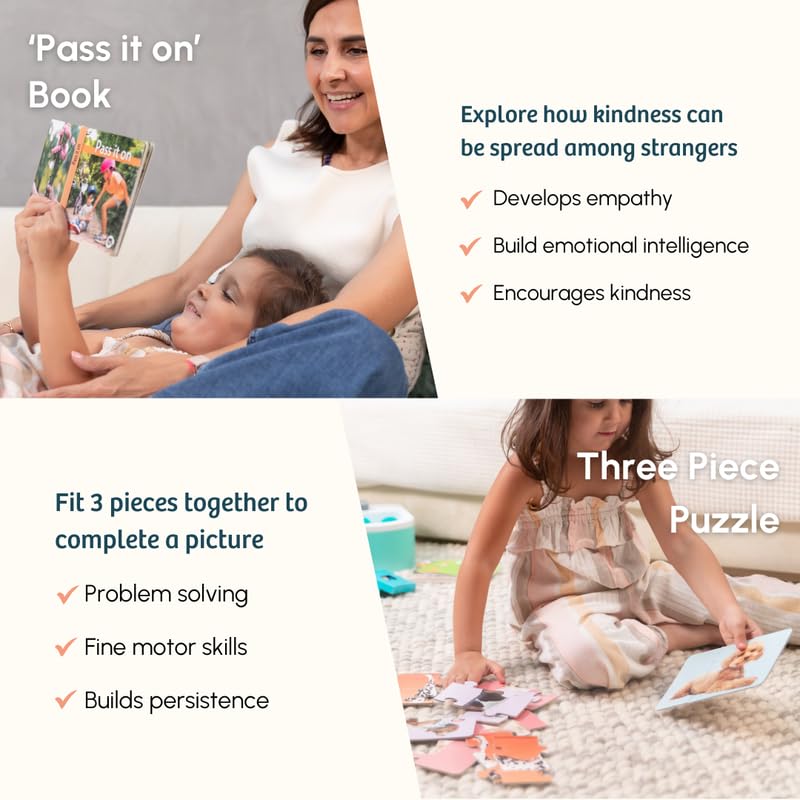 Image of Curious Cub Montessori Learning Wooden Baby Toys | Box 12: 2.3 Yrs+| Montessori Toys for 2+ Year Old | Wooden Puzzles & Baby Toys for 2 Years|Develops Logical Thinking & Visual Skills|Christmas Gift