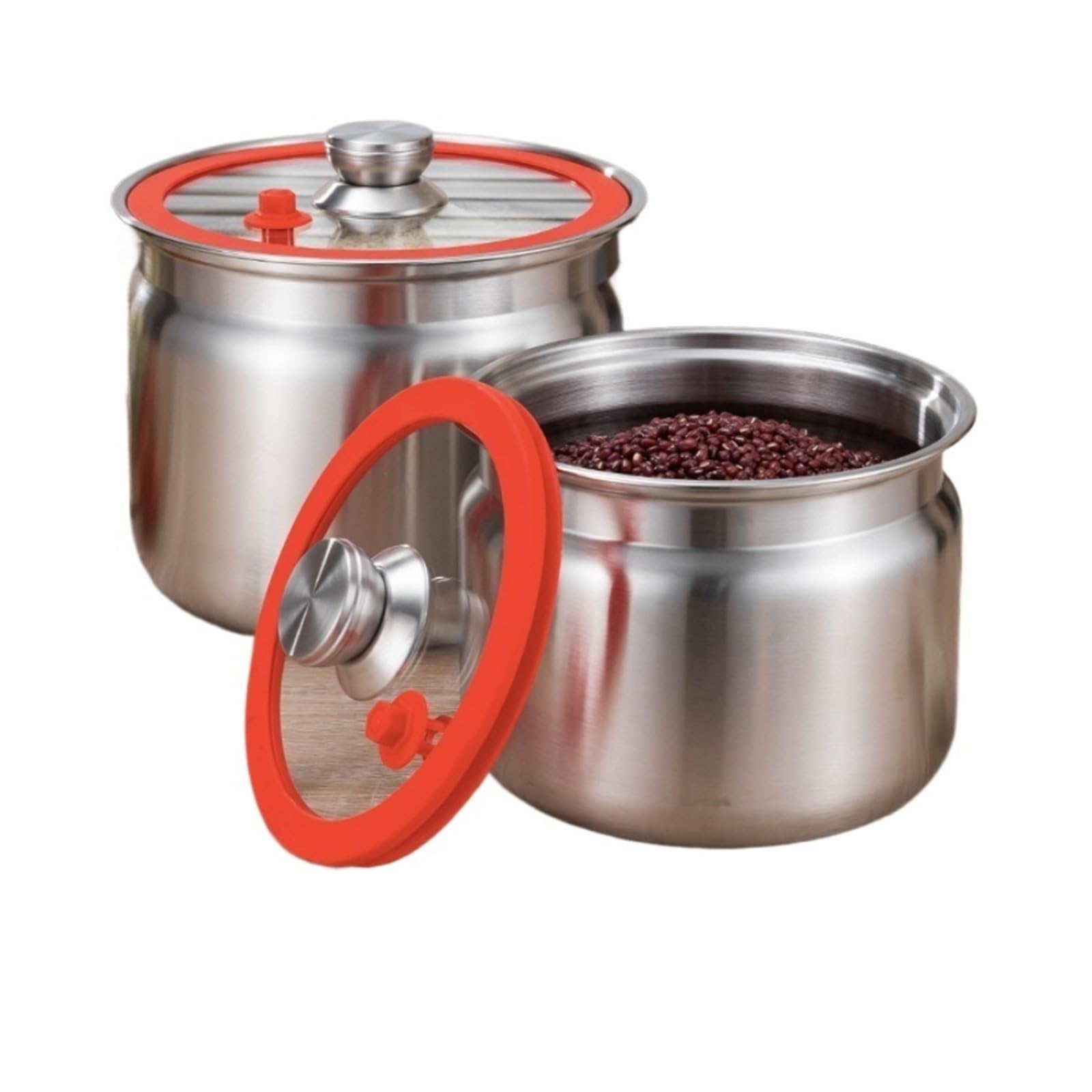 Récipient stockage café et céréales 5L pour une cuisine organisée
