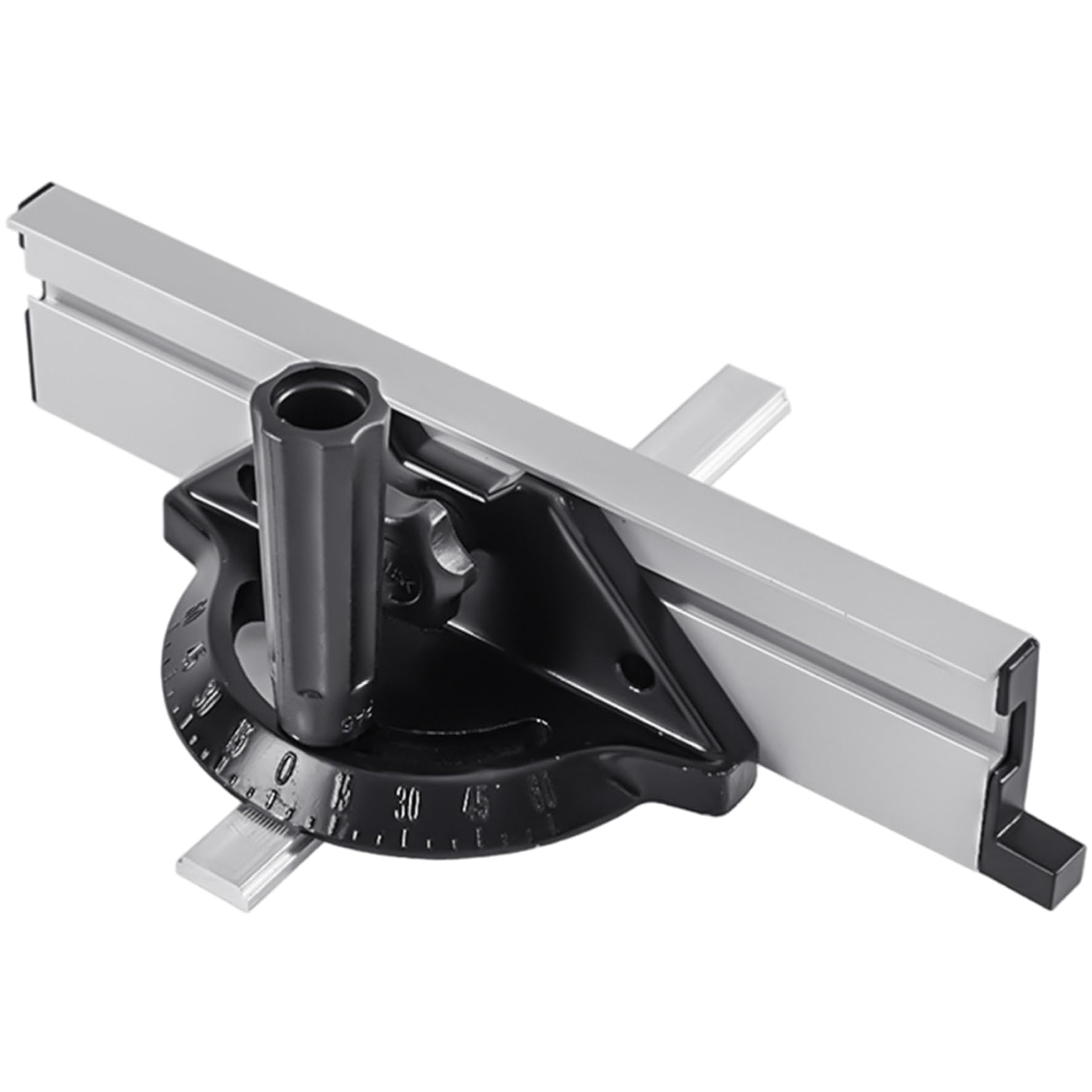 Miter Gauge for Table Saw, Aluminum Alloy Portable Adjustable Table Saw Miter Gauge with Fence for DIY Processing Woodworking Accessories for Accessories