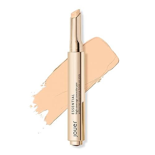 Jouer Lápiz corrector esencial de alta cobertura, cobertura media a completa, corrector en crema, corrector de color para cobertura de manchas, Jouer Lápiz corrector esencial de alta cobertura, cobertura media a completa, corrector en crema, corrector de color para cobertura de manchas,