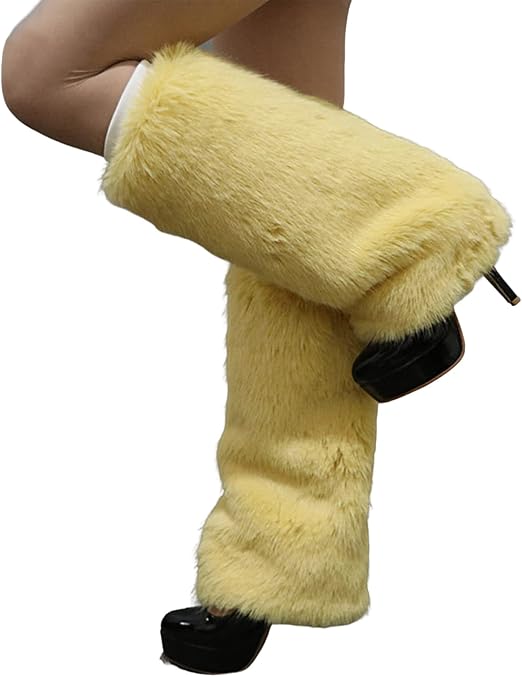 Vind fluffy beenwarmers op - april 2026
