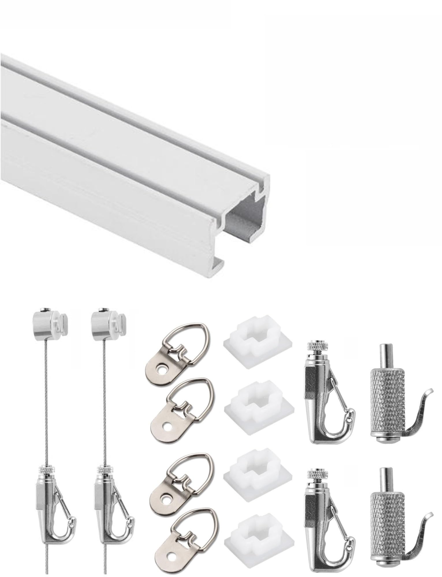 Kit de fil de suspension réglable en acier robuste pour œuvre d'art