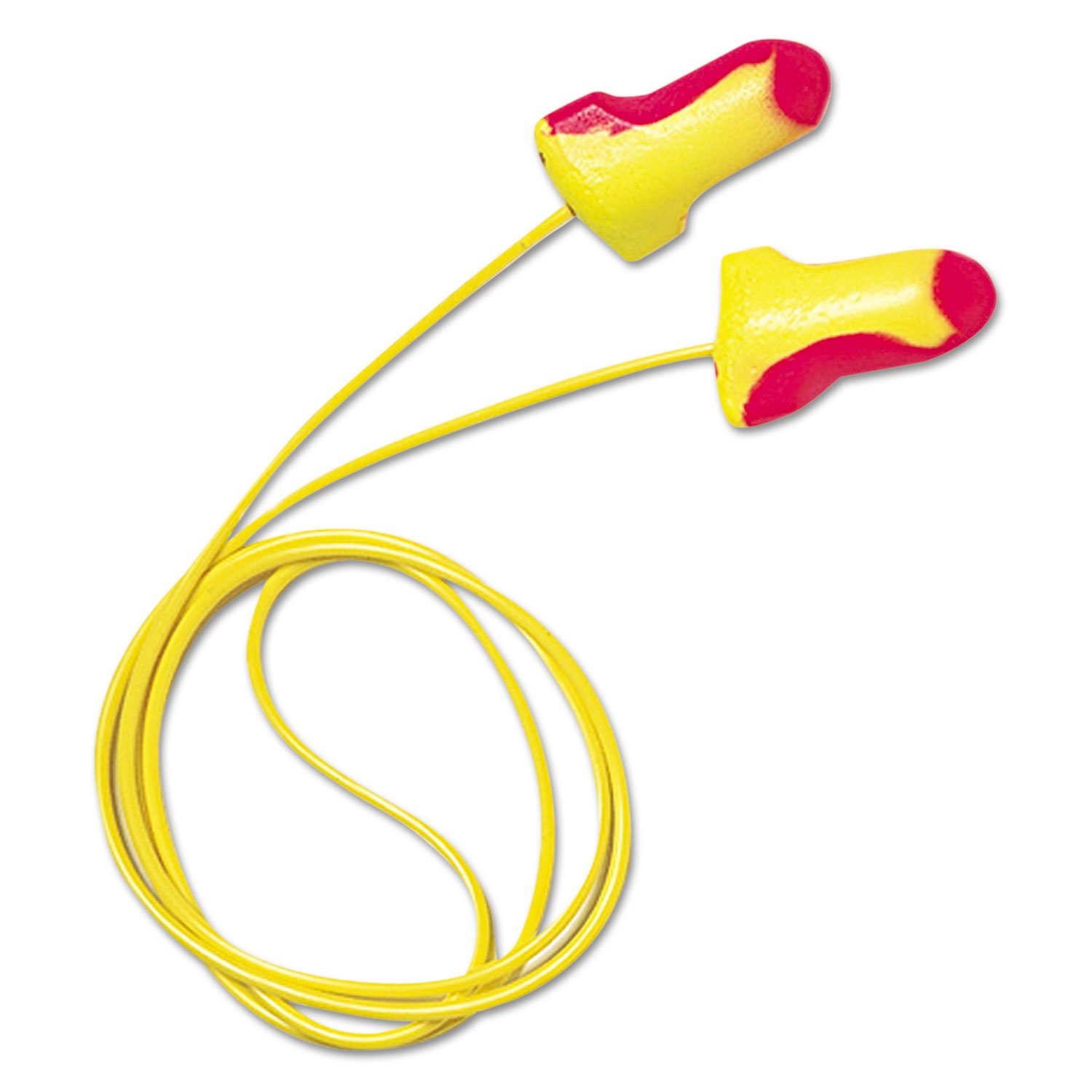 Honeywell Howard Leight 3301106 Laser-lite Lot de 100 paires de bouchons d'oreilles filaires emballées individuellement Usage Unique SNR 35 dB