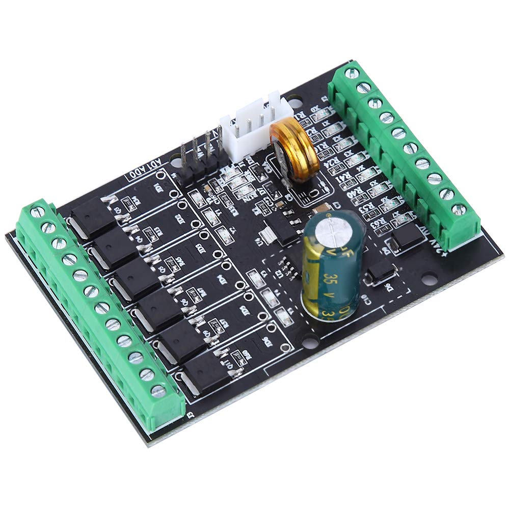 Automate Programmable Industriel Relais Plc 15x15x5 Cm Contrôle Stable En Ligne Avec Sauvegarde Automatique Matériau En Alliage D'aluminium Formation En Automatisation