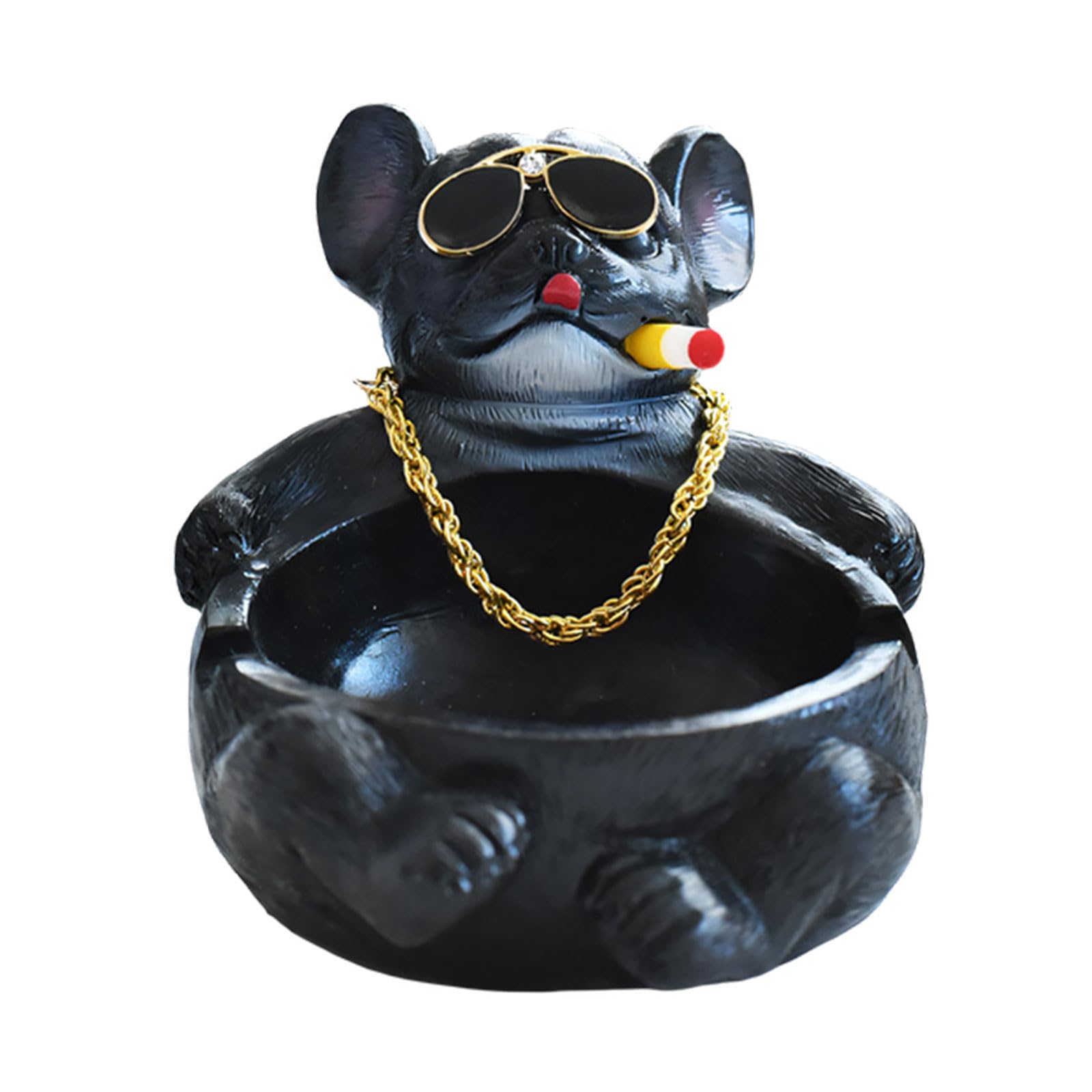 Puppy Ashtray Ash Trap Design Resin Indoor Outdoor Odor Control Ashtray