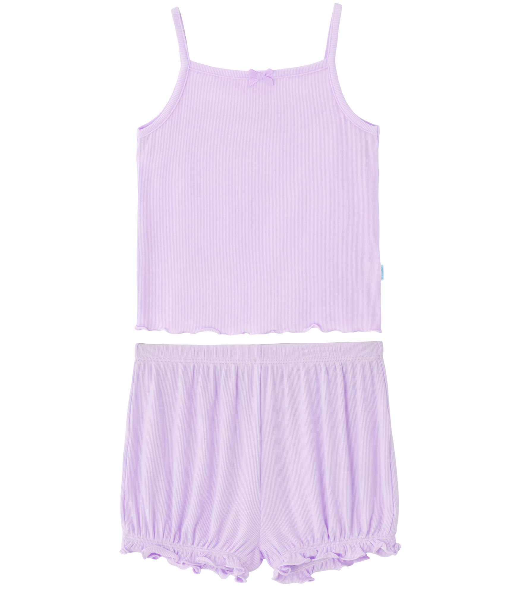 Toddler Girl Clothes Summer Outfits Sleeveless Tops &amp; Shorts 2-Piece Set Clothing Sets, Viscose Made from Bamboo