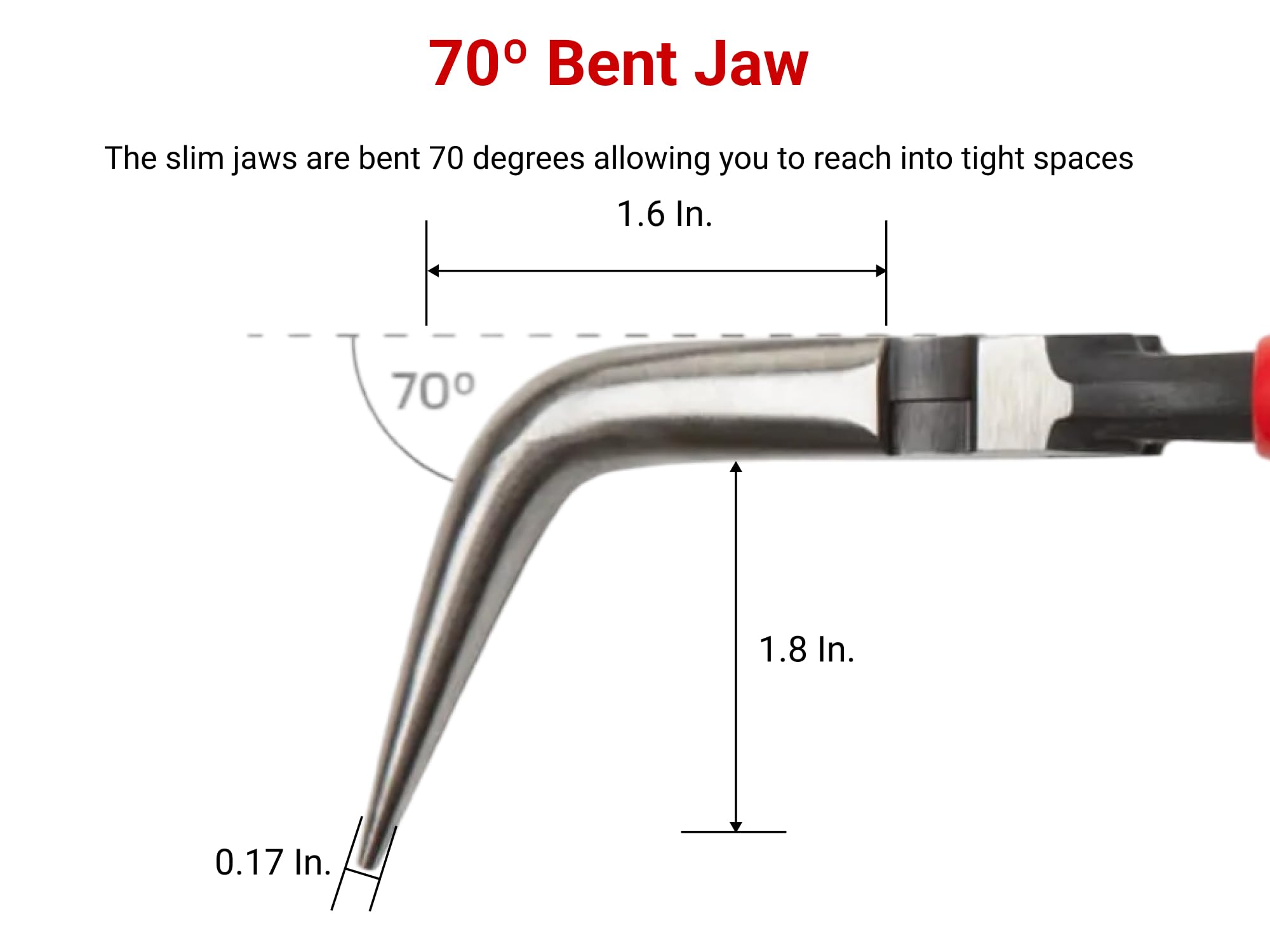 Tekton 6 Inch Long Nose Pliers - Serrated Jaw -3 Tekton 6 Inch Long Nose Pliers - Serrated Jaw -3