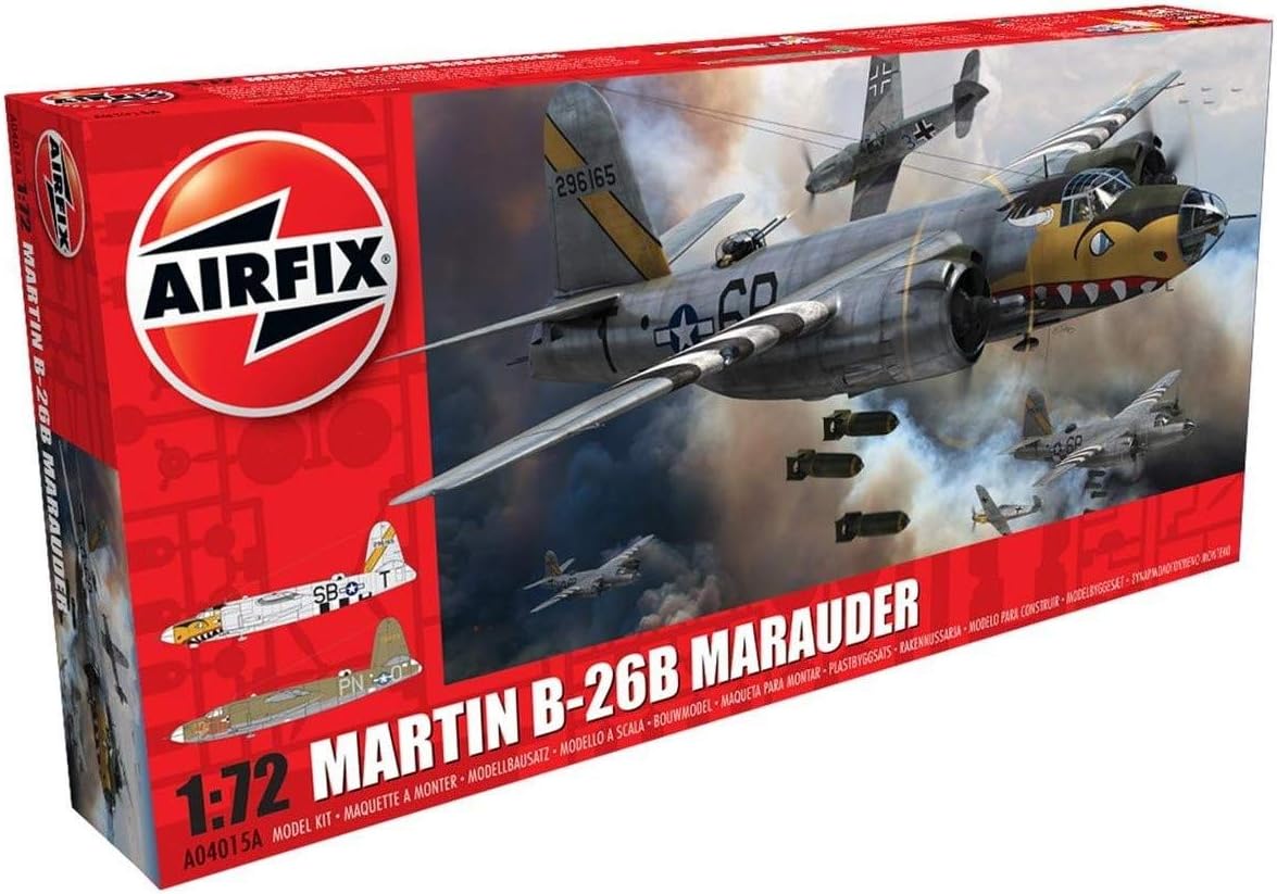 Airfix Model Airplane Kit Gift Set - A02070A F4F-4 Wildcat, Plastic Plane Model Kits for Adults & Kids 14+, Skill Level 2, 1:72 Scale WW2 Military Aircraft Models - Real Aeroplane Models for Beginners